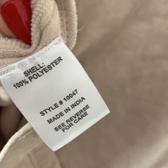 Bebe New Friends Colony Suede Set Skirt & Crop Top - Picture 13 of 15